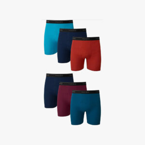 Size L Hanes Men's Boxer Briefs, Soft and Breathable Cotton Underwear with ComfortFlex Waistband, Multipack (6)
