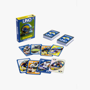 UNO Fandom NFL Los Angeles Rams Game Deck.