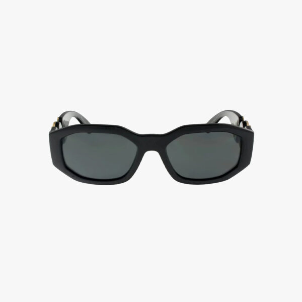 Versace VE 4361 Plastic Unisex Geometric Sunglasses Black 53mm Adult