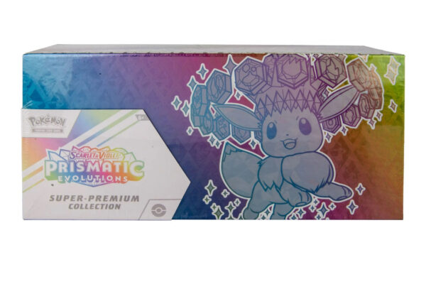 Pokemon Trading Card Games Prismatic Evolutions Super Premium Collection Box